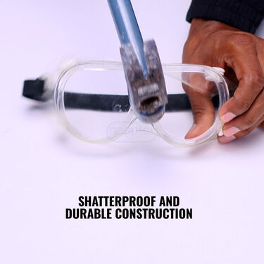 Unbreakable Transparent Safety Goggles With Adjustable Strap - Buy 1 Get 1 FREE (2SG)
