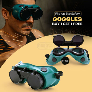 Flip-Up Eye Safety Goggles Buy 1 Get 1 Free (2FLG)