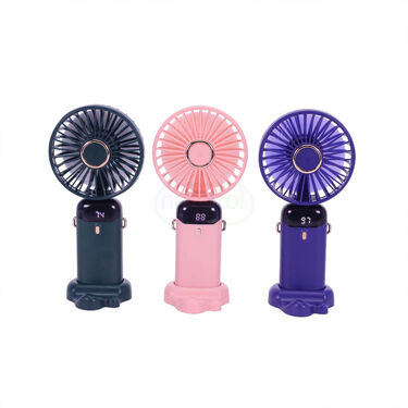 Cool Cool Portable USB Fan With Fragrance Filter & Mobile Stand (EF26)