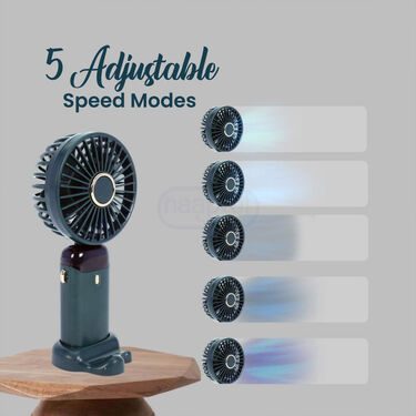 Cool Cool Portable USB Fan With Fragrance Filter & Mobile Stand (EF26)