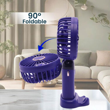 Cool Cool Portable USB Fan With Fragrance Filter & Mobile Stand (EF26)
