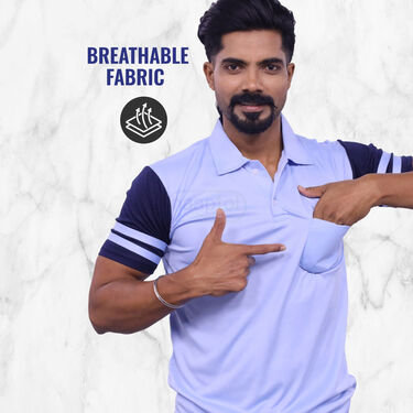 Pack Of 5 Designer Collar T-Shirts (5PT19)