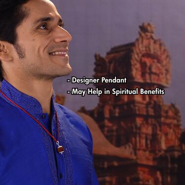 Pack of 10 Panchmukhi Rudraksha Pendant (MPN3)