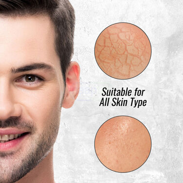 Charcoal Face Wash With Face Scrub For Men (CFWFS2)