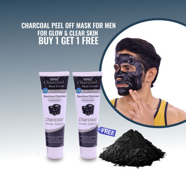 Instant Charcoal Peel off Mask For Men BUY 1 GET 1 (ARCPM)