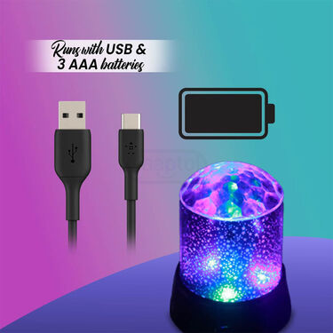 Star Master Projector LED Night Lamp (L76)