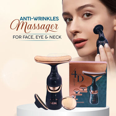 Anti Wrinkles Massager For Face Neck & Eye (BMK2)
