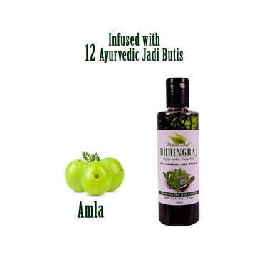 Ayurvedic Jadi Buti & Nature Leaf Bhringraj Hair Oil (ATBHO)
