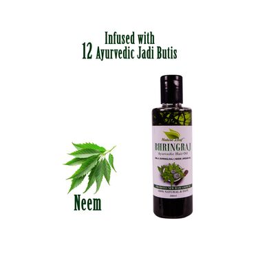 Ayurvedic Jadi Buti & Nature Leaf Bhringraj Hair Oil (ATBHO)