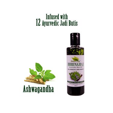 Ayurvedic Jadi Buti & Nature Leaf Bhringraj Hair Oil (ATBHO)