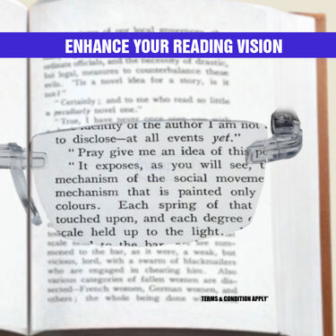 Rimless Adaptive Power Reading Glasses B1 G1 (2RG1)