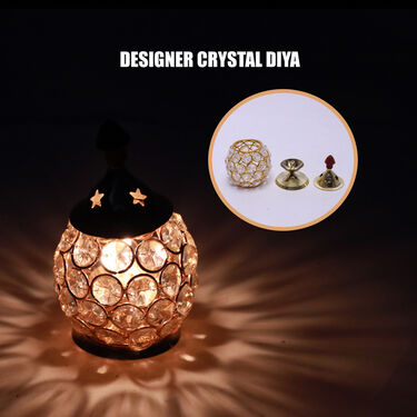 Designer Crystal Diya (1CD1)