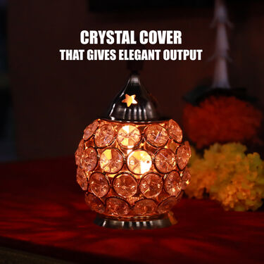 Designer Crystal Diya (1CD1)