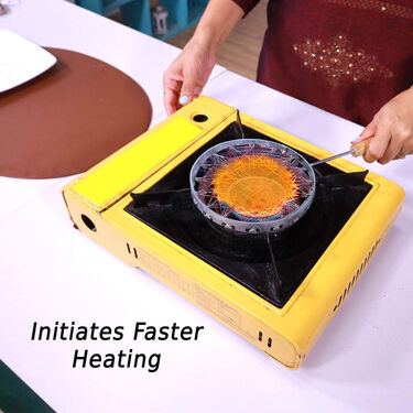 Gas Saving Grill With Handle (1GJ1)