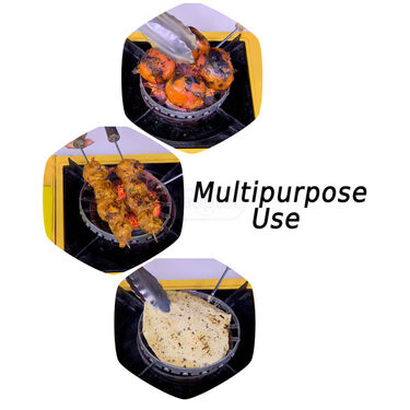 Gas Saving Grill With Handle (1GJ1)