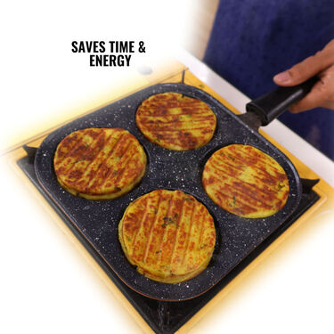 4 Cavity Nonstick Grill Pan (1MUP1)