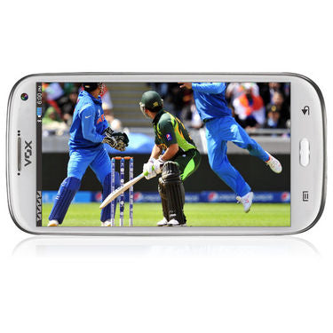 VOX 4 SIM Touch Screen TV Mobile with Dual Camera - V5555