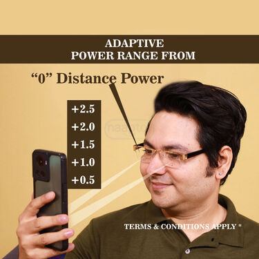 Daily Use Bifocal Adaptive Power Reading Glasses B1 G1 Free (2BORG)