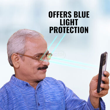 Rimless Colored Adaptive Power Reading Glasses B1 G1 (2CRG2)