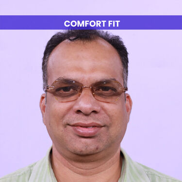 Rimless Colored Adaptive Power Reading Glasses B1 G1 (2CRG3)