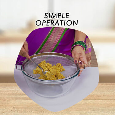 Stainless Steel Big Puran Jaali - Buy 1 Get 1 (2PJ1)