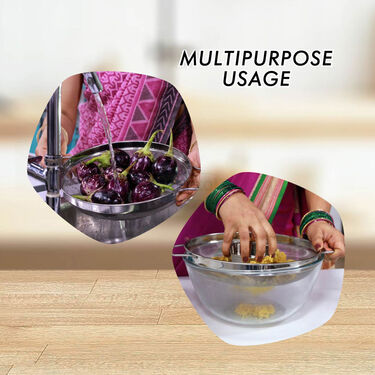 Stainless Steel Big Puran Jaali - Buy 1 Get 1 (2PJ1)