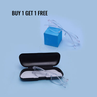 Rimless Adaptive Power Reading Glasses B1 G1 (2RG6)