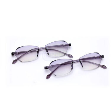 Rimless Adaptive Power Reading Glasses B1 G1 (2RG8)