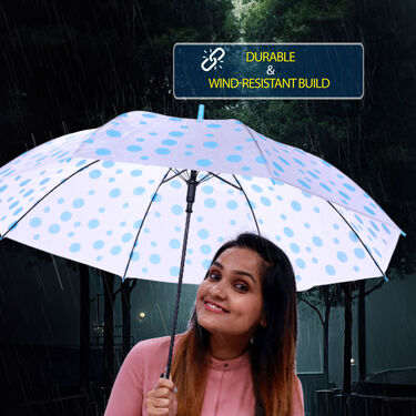 Buy 1 Get 1 Transparent Multi Colour Umbrellas (2U1)