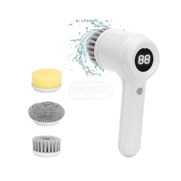 3 in 1 Cleaning Brush With Display