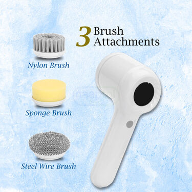 3 in 1 Cleaning Brush With Display