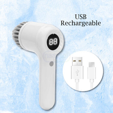 3 in 1 Cleaning Brush With Display