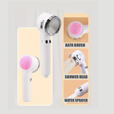 Pressurised Shower Bath Brush