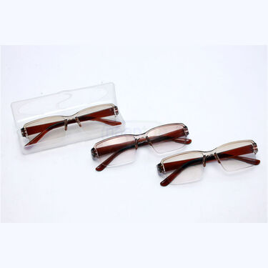 Bifocal Colored Adaptive Power Reading Glasses B1 G2 Free (3BCORG3)