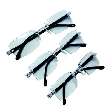 Rimless Adaptive Power Bifocal Reading Glasses B1G2 Free (3BORG4)