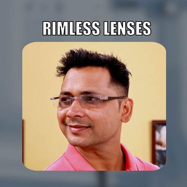 Rimless Adaptive Power Bifocal Reading Glasses B1G2 Free (3BORG4)