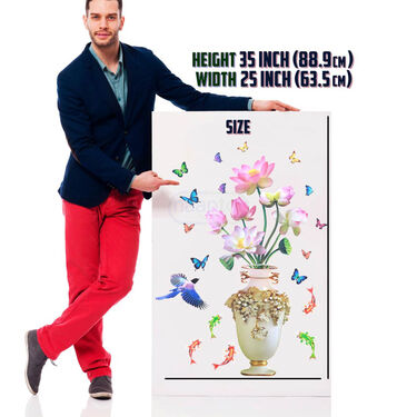 3D Floral Wall Sticker (3DWS6)