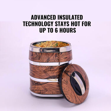 3 Layer Stackable Insulated Steel Casserole (3LSC1)