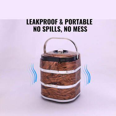 3 Layer Stackable Insulated Steel Casserole (3LSC1)