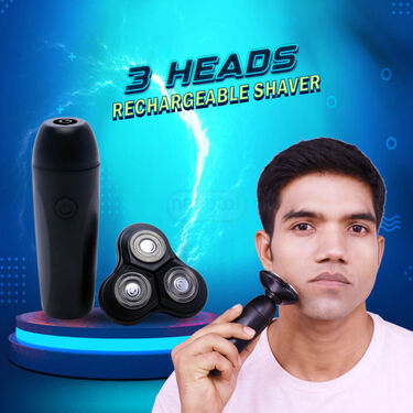 3 Head Rechargeable Shaver (3RS)