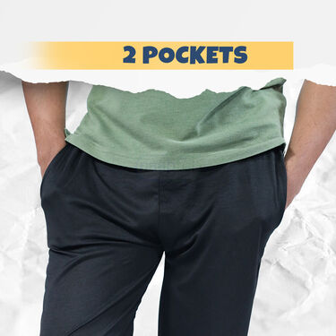 3 Comfortable Elasticated Joggers + FREE Digital Watch + FREE Wallet + FREE Sunglasses (3SPT11)