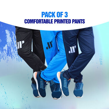 Pack of 3 Comfortable Printed Pants (3SPT12)
