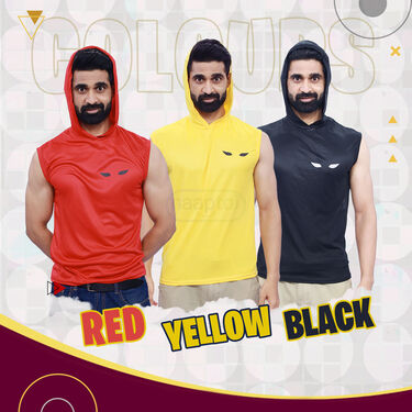 Pack Of 3 Sleeveless T-Shirts For Men (3ST1)