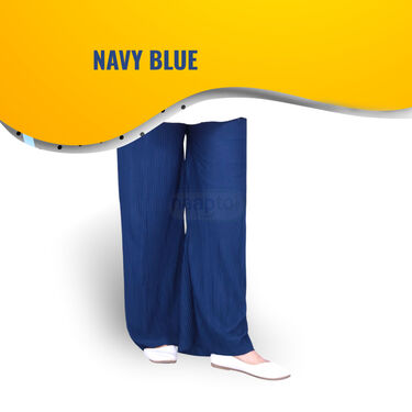 Daily Wear Comfort Free-Size Palazzos Pack of 3 (3WP)