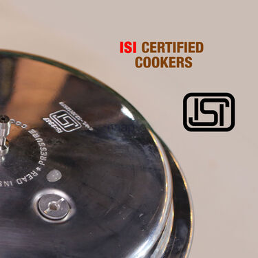 5 ltr + 3 ltr + 2 ltr + 1.5 ltr Pressure Cooker Combo (4PC3)