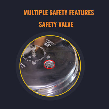 5 ltr + 3 ltr + 2 ltr + 1.5 ltr Pressure Cooker Combo (4PC3)