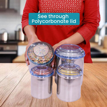 Set of 4 Airtight & Leakproof Canister Set (4SCS1)