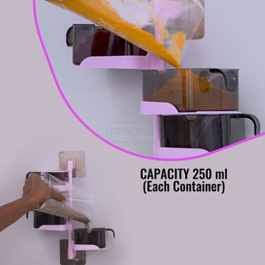 4 layer Rotating Wall Mounted Spice Rack (4WMSR1)