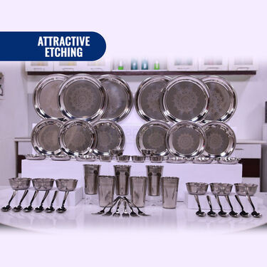 54 Pcs Stainless Steel Premium Dinner Set (54SDS)