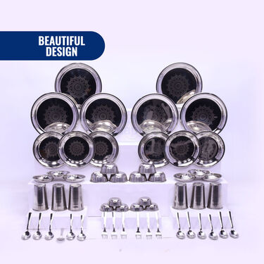 54 Pcs Stainless Steel Premium Dinner Set (54SDS)